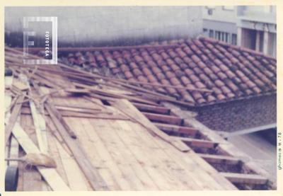 Hospital San Felipe. Reparación techos.