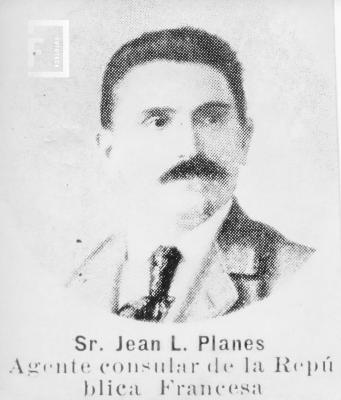 Sr. Jean L. Planes, Agente consular de la República Francesa
