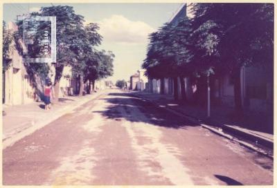 Calle 25 de Mayo. Pavimentación.