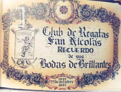 Pergamino Bodas de Brillante Club de Regatas