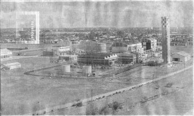 Vista aérea de la Compañía Química