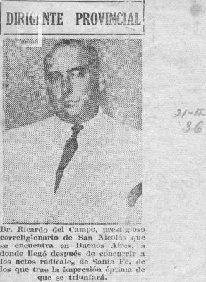 Dr. Ricardo del Campo
