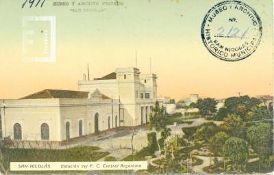 Estación de cargas del Ferrocarril Central Argentino