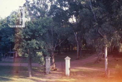Estancia La Esperanza, Conesa. Vista panorámica entrada