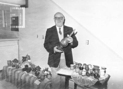 Disertación y exposición sobre el mate, por Efraín Grigera