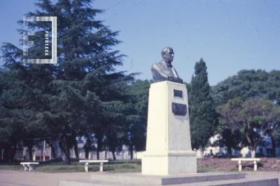 Plaza Sarmiento, busto