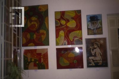 Museo Municipal. Galería Artística //Carlos Bustos//. Cuadros de Cazzulo y González