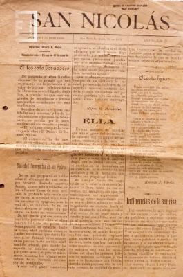 Revista //San Nicolás//, 18 de abril de 1915, Año II Nº 26