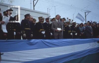 Palco oficial desfile Av. Alberdi