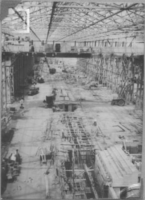 Somisa. Planta en construcción