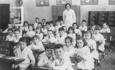 Primero inferior B Escuela Normal, 1963, Maestra Barone de Petri