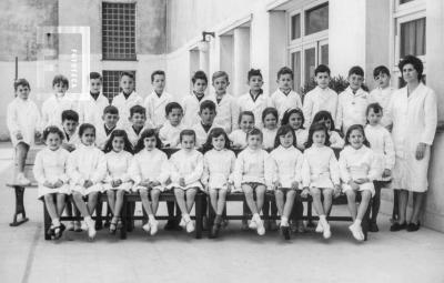 Primero inferior B Escuela Normal, 1963, Maestra Barone de Petri