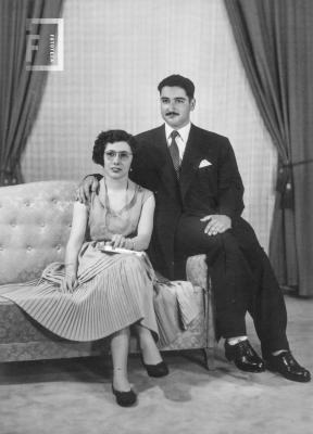 Carlos Baldarenas y Nelly Cámara 3-12-1953