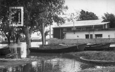 Casilla de Menchaca. Inundacion de marzo 1966