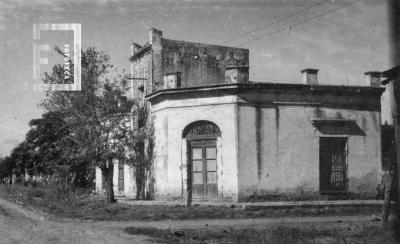 Esquina sur de San Lorenzo y Balcarce. 