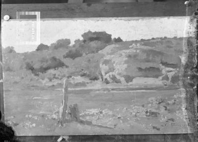 Cuadro de José Forcignano: Paisaje