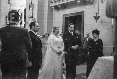 Casamiento en la Parroquia, hoy Catedral