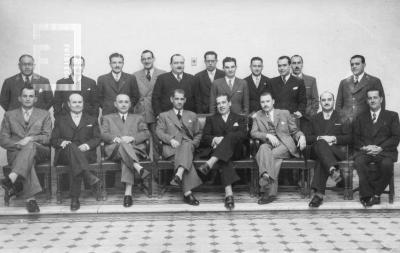 Personal del Banco Provincia. Año 1936