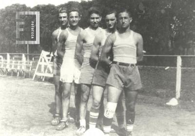Equipo ganador del campeonato //Estímulo Cadetes// de 1928
