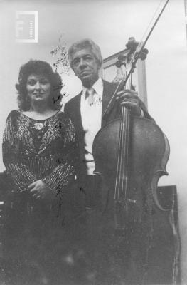 Acto 47° Aniversario. Alicia Belleville (piano) y Juarez Johnson (violoncelo)