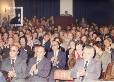 40° Aniversario. Sala auditorio con asistentes