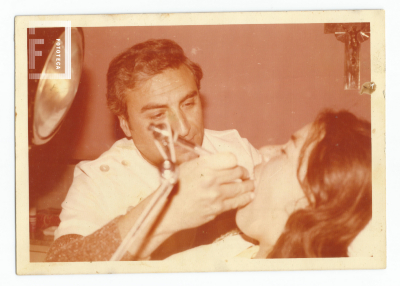 Dr. Rodolfo Saab en su consultorio odontológico.