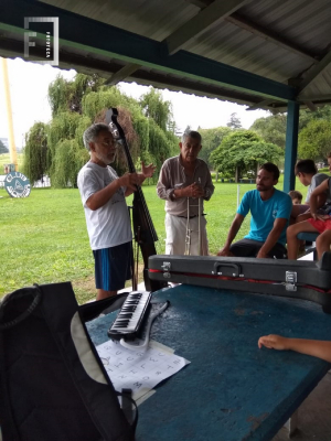 Clínica de jazz. Club Somisa, colonia de Verano. 


