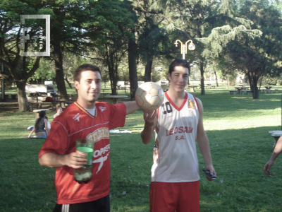 Amigos en Camping Belgrano 