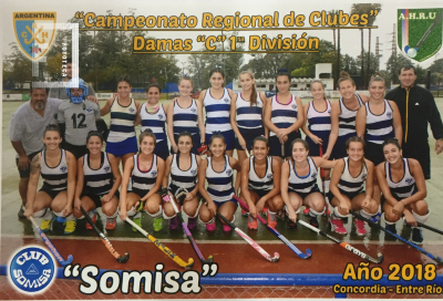 Damas "C" 1º División Hockey Somisa - Participación en Campeonato regional de Clubes en Concordia Entre Ríos.