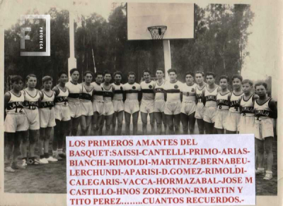 Los primeros amantes del básquet 
