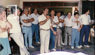 Inauguración canchas Club 1º de Mayo 