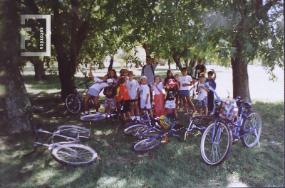 Grupo en bicicletas 