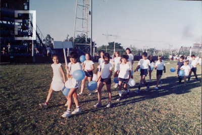 Exhibición deportiva en Club Somisa