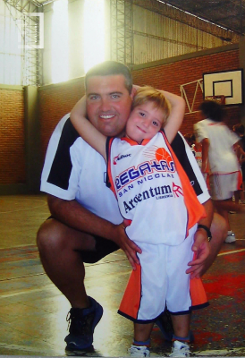 Retrato padre e hijo