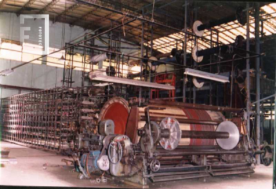 Máquina urdidora - Fábrica Textil La Emilia