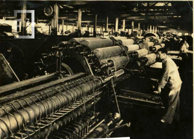 Sector Cardado - Fábrica Textil La Emilia