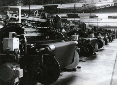 Sector telares - Fábrica Textil La Emilia