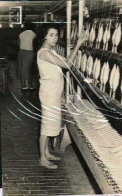 Sector Peinado - Fábrica Textil La Emilia