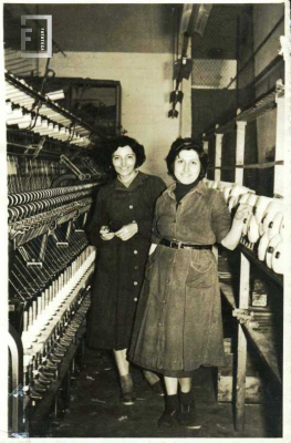 Compañeras de trabajo - Fábrica Textil La Emilia