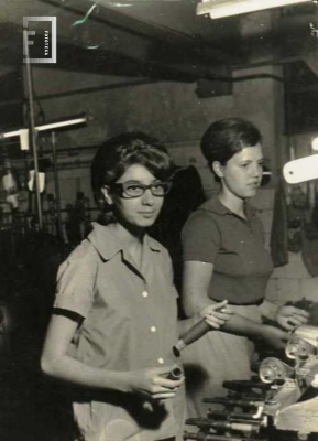 Compañeras de trabajo - Fábrica Textil La Emilia