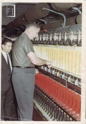 S Rimoldi en sector Peinado - Fábrica Textil La Emilia