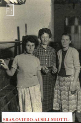 Compañeras de trabajo - Fábrica Textil La Emilia