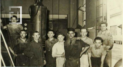 Compañeros de usina 