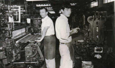 Compañeros de trabajo - Fábrica textil La Emilia