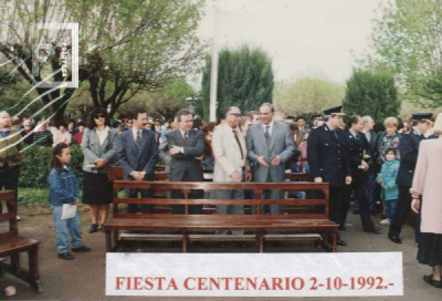 Festejo centenario La Emilia 
