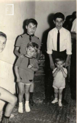 Retrato de hermanos 