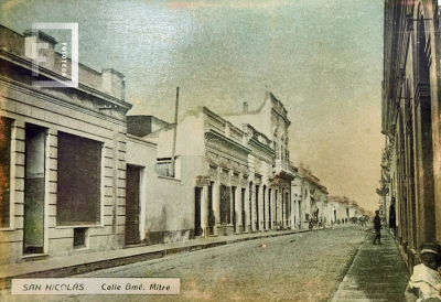 Postal - Calle Bartolomé Mitre 