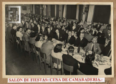 Cena de camaradería - Salón de Fiestas 