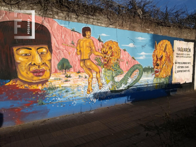 Mural Yaguarón - Autor Rubito 