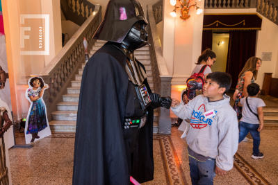 Festival de cine infantil en el Teatro Municipal “Rafael de Aguiar”.